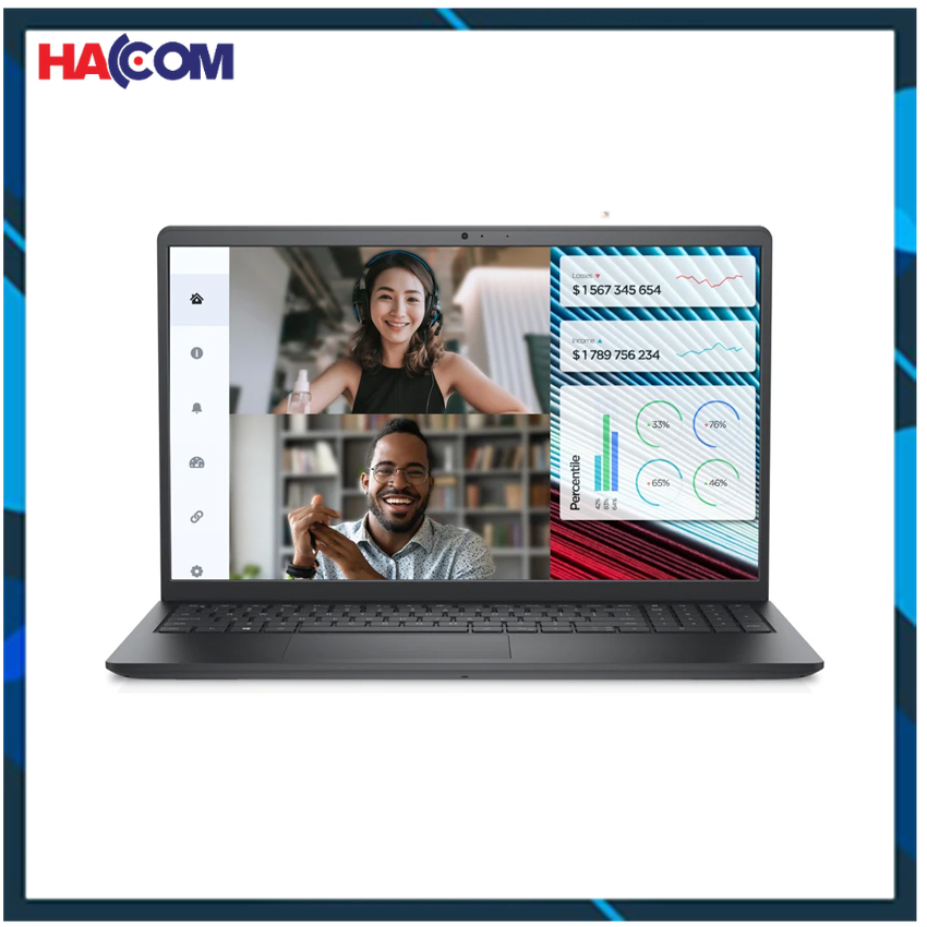 LAPTOP DELL VOSTRO 3520 (F0V0V) (I5-1235U/8GB RAM/512GB SSD/15.6 INCH FHD 120HZ/DOS/ĐEN) (NK_BẢO HÀNH TẠI HACOM)
