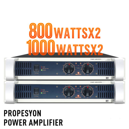 Power Amplifier 1000W 2-Channel H Category for Stage KTV