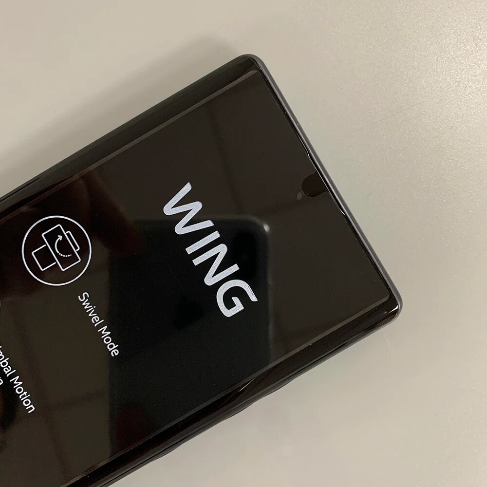 PIVBE LG WING LMF100N LMF100VM 5G โทรศัพท์มือถือ หน้าจอ OLED 6.8 นิ้ว RAM 8GB ROM 128GB/256GB 64MP 32MP NFC โทรศัพท์มือถือ Android QIVBO