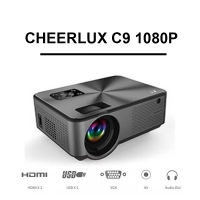 Cheerlux C9 Proyektor LED 1080P Projector 2800 Lumens