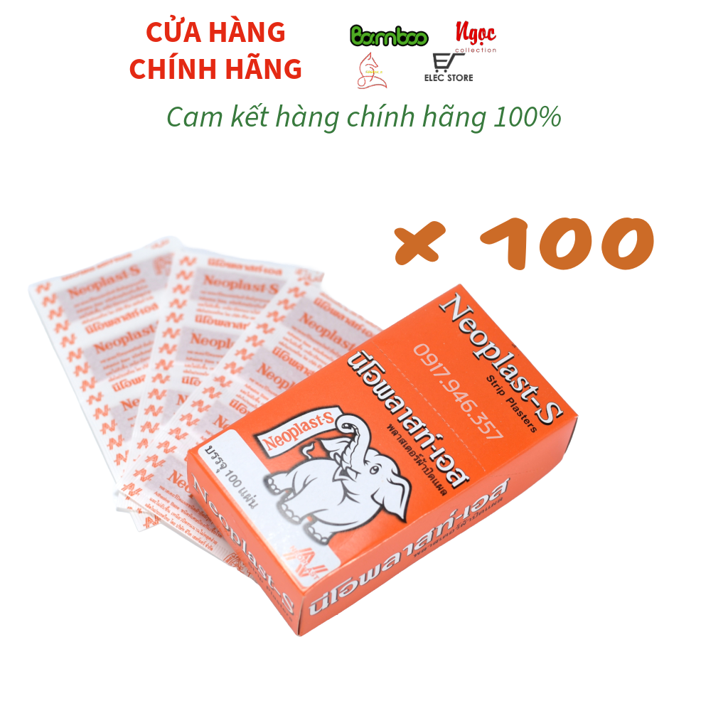 Băng keo cá nhân neoplast - s thái lan