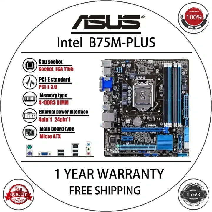 Asus B75M Plus - ซื้อ Asus B75M Plus ราคาดีที่สุดค่ะ Thailand