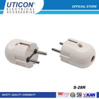 Uticon S-28R (B) Steker Arde Bulat 2 Pcs