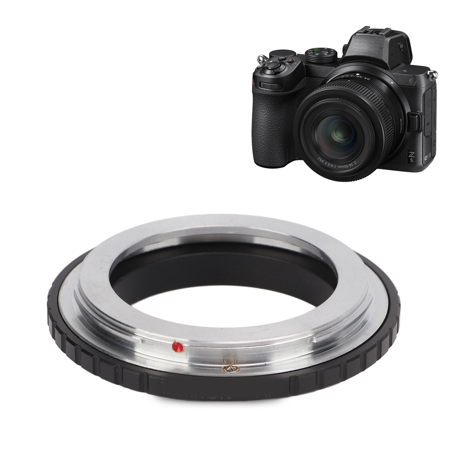 Vòng chuyển đổi gắn ống kính Ống kính lấy nét thủ công Mount Adapter tập trung vào vô cùng cho máy ảnh