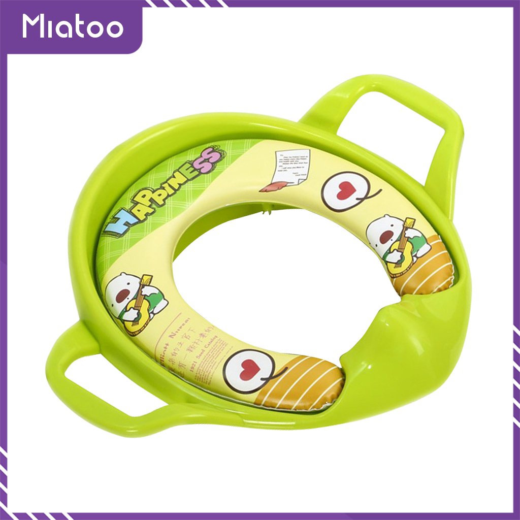 Miatoo chần bông mềm trẻ em Bệ ngồi toilet với xử lý bảo vệ