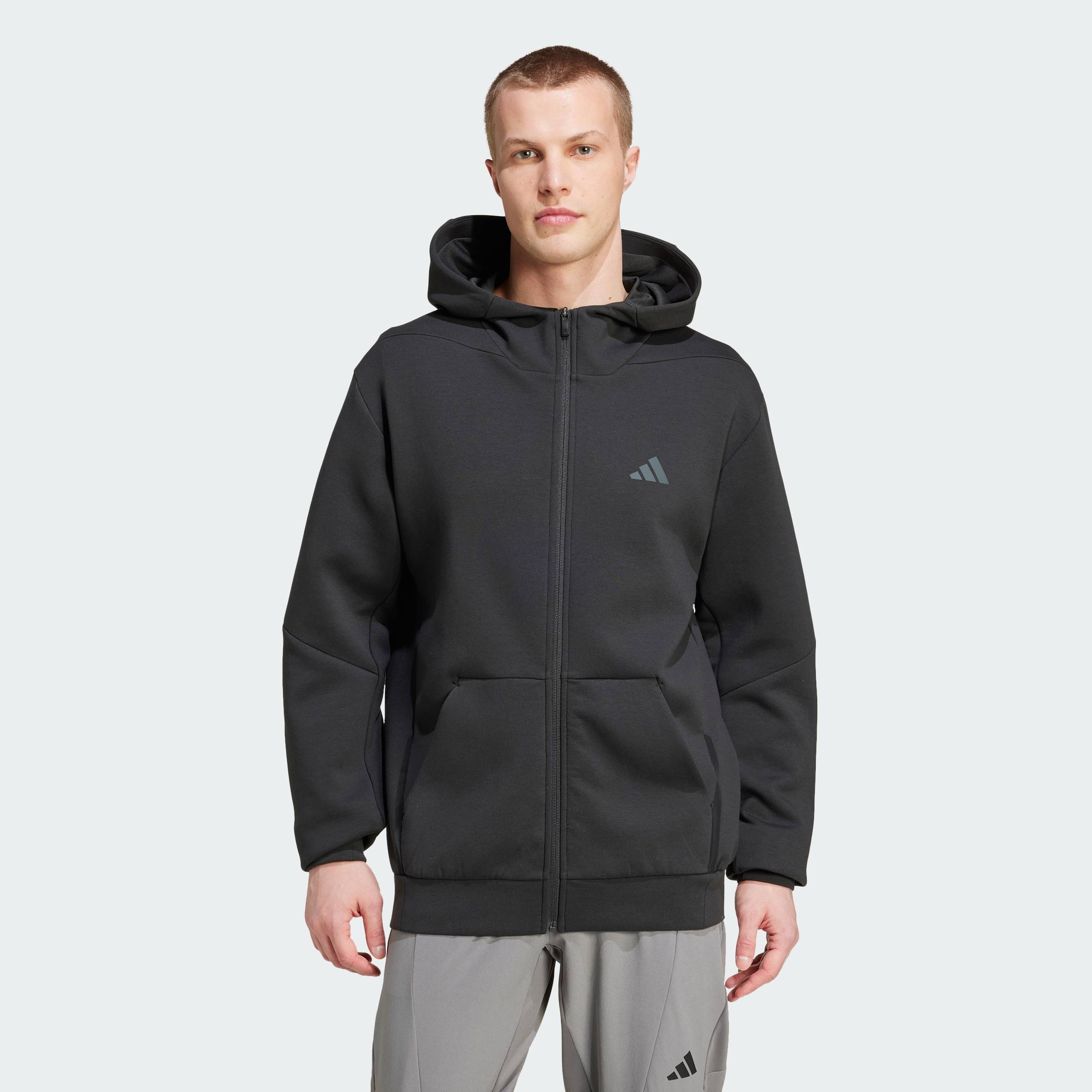 [CHỈ 1-4.11-MUA 3 GIẢM 40%] adidas Tập luyện & Gym & Training Áo Track Jacket Khoá Kéo Dọc Thân Desi