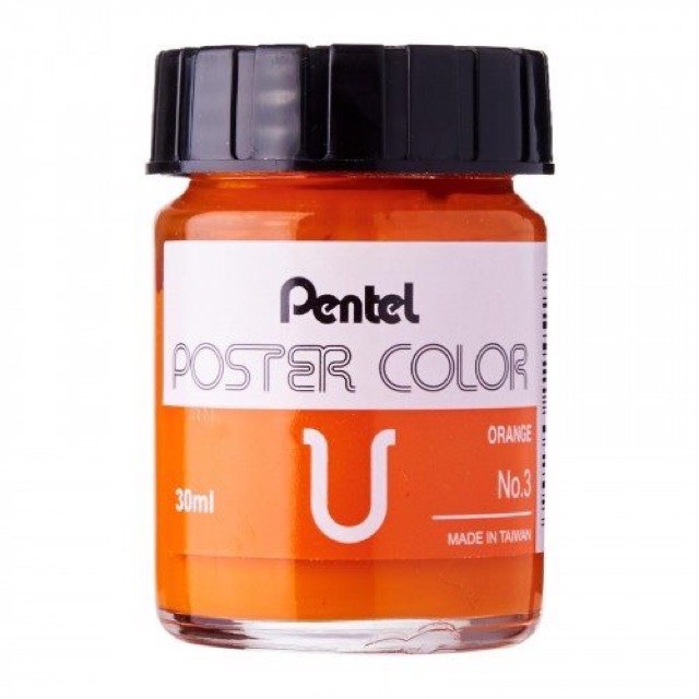 Màu Poster Pentel Bán Lẻ Hũ 30ml – Hàng Chính Hãng