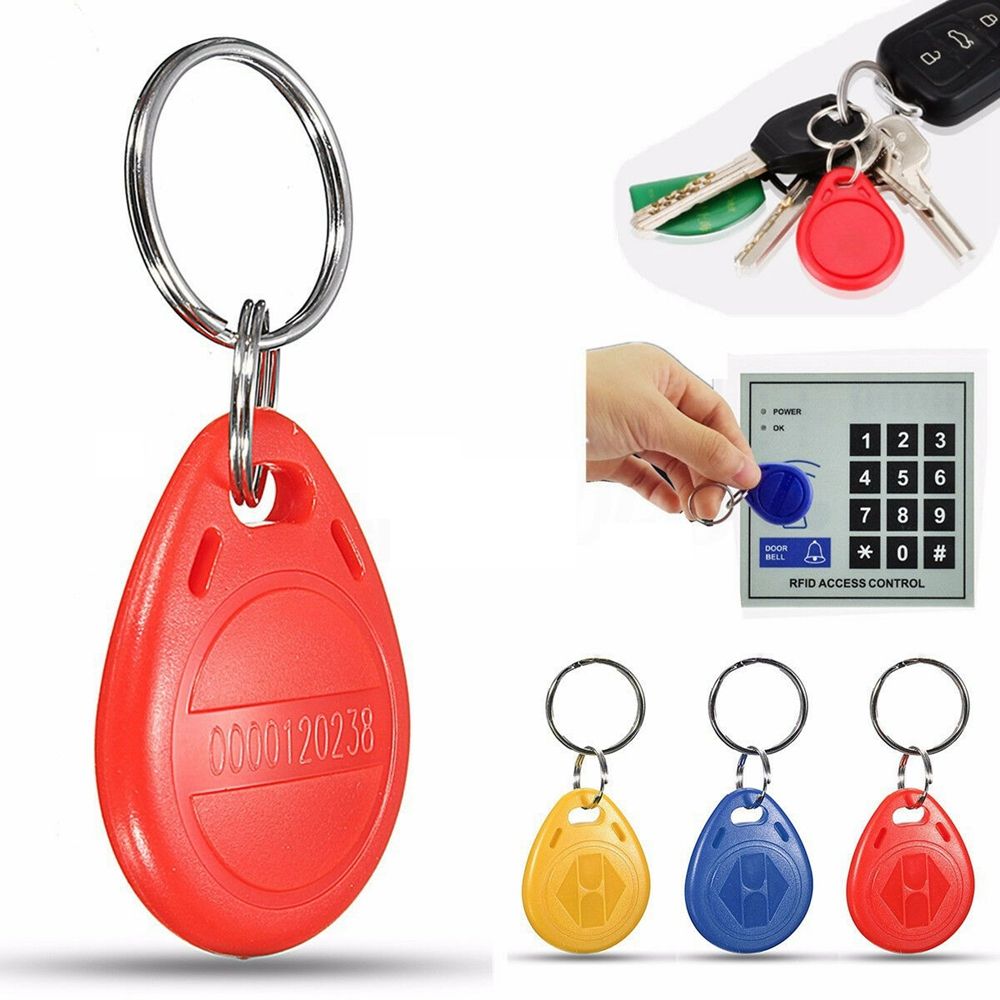WUB4755 Colorful Llavero Porta Chave Card Key Ring Card Key Fob Proximity