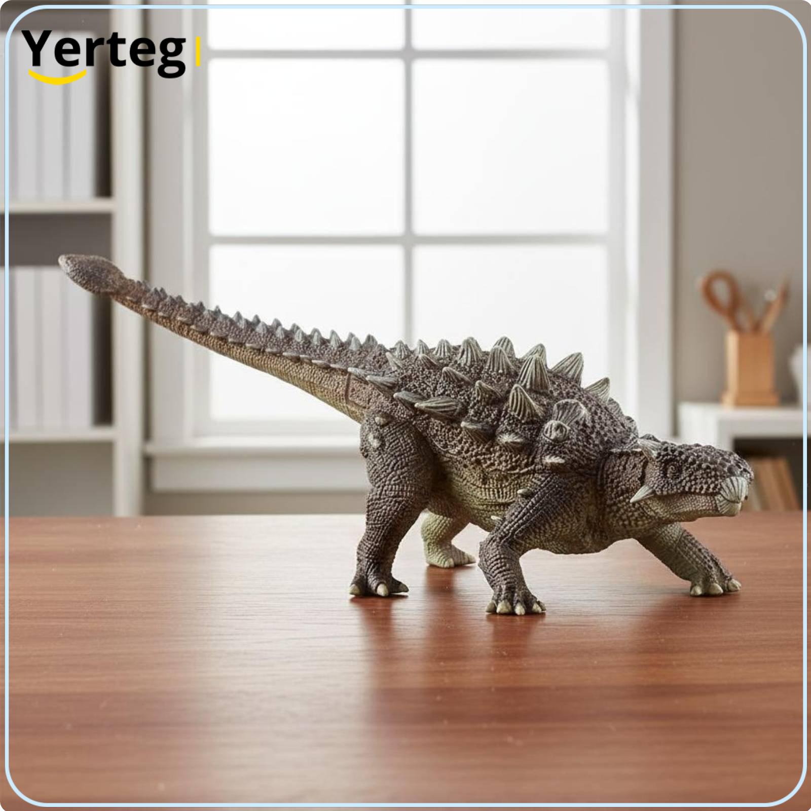 Prettyia Ankylosaurus Toy Collectible Ankylosaurus Figure Lifelike Design Armored Dinosaur Figure for Collectors, Desk Decoration, School Project, Cake Topper ราคา 529 บาท*ส่งฟรี