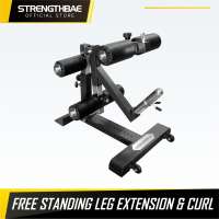 Compact Leg Extension Leg Curl STRENGTHBAE Seated Leg Extension & Lying Leg Curl Machine Home Gym Mesin Latihan Kaki
