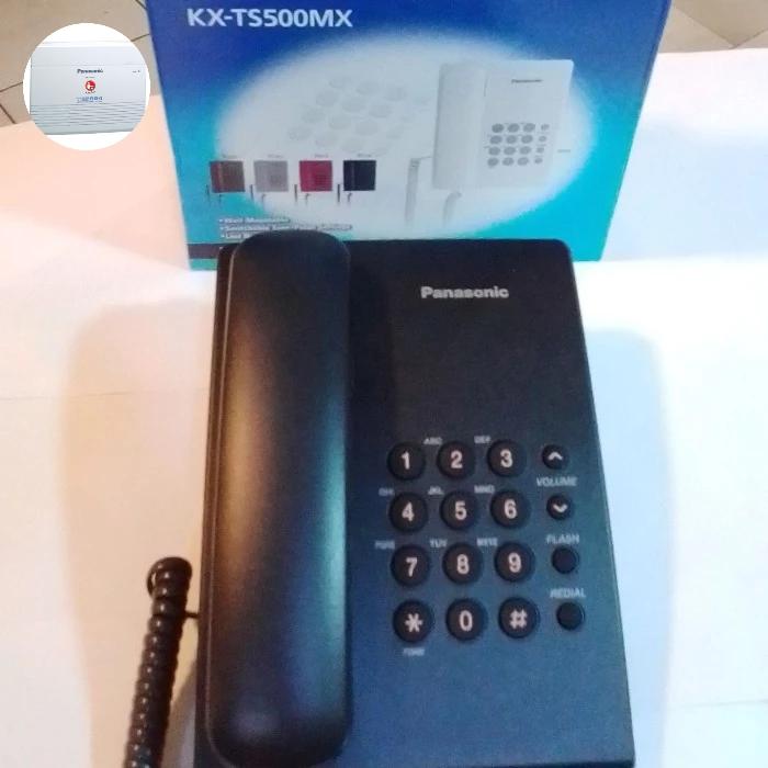 TELEPON PANASONIC KX-TS500MX WARNA HITAM - Elvoir Store Harga  356,000 Ringgit*Penghantaran Percuma
