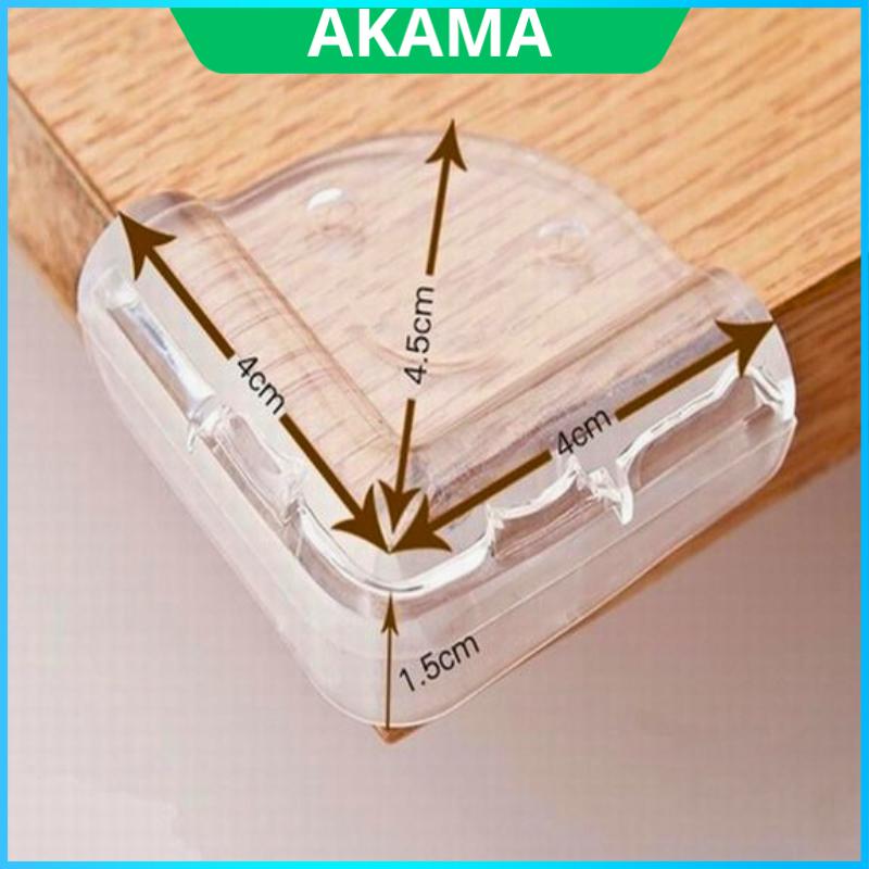Combo 10 Miếng silicon bịt góc bàn bọc che cạnh bàn chống va đập an toàn cho bé TẶNG KÈM KEO DÁN