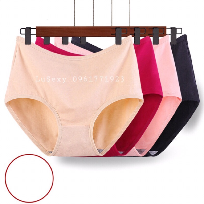 Quần lót big size cotton size to siêu co giãn đẹp - quần lót form to ngoại cỡ cho người béo mập bigsize màu da đen