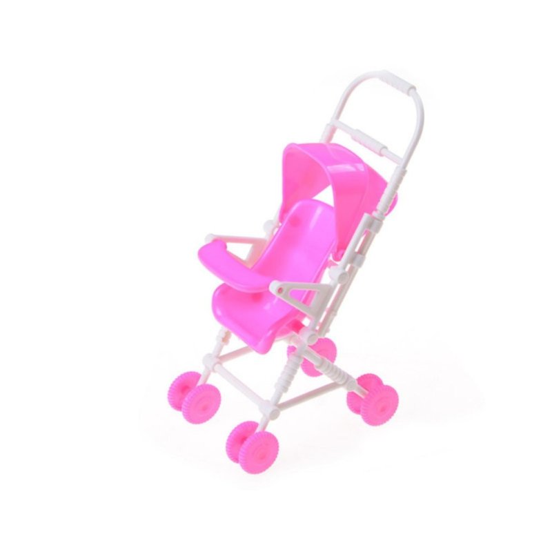 Baby Carriage Stroller Trolley Doll Furniture For Barbie Dolls Accessories - intl Singapore