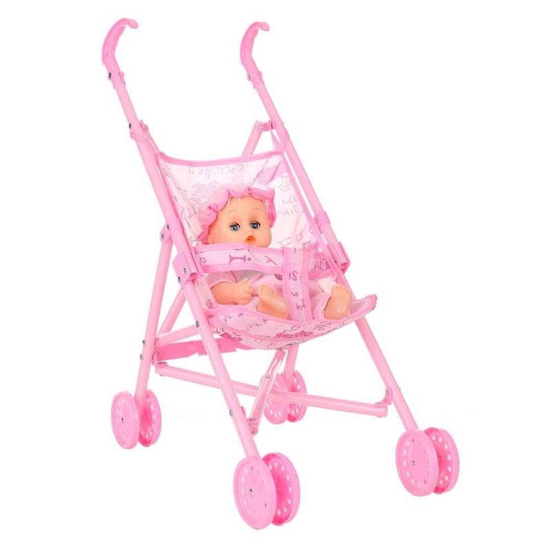 barbie with baby and stroller
