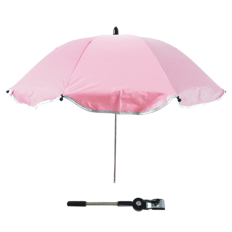 Baby Stroller Carriages UV Protection Umbrella Sunshade 360 Degrees Adjustable Direction Stroller Accessories for Most Baby Stroller Pink - intl Singapore