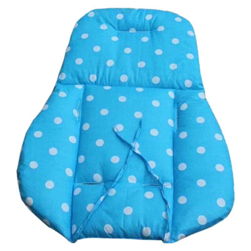 Bluelans® Thick Baby Infant Stroller Seat Pushchair Cushion Cotton Mat White Dot Blue Singapore