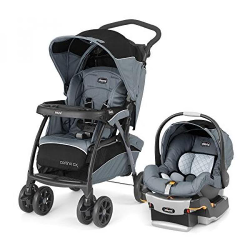 Chicco Cortina CX Travel System, Iron Singapore