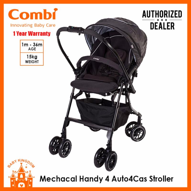 Combi Mechacal Handy 4auto4cas Stroller (Black) Singapore
