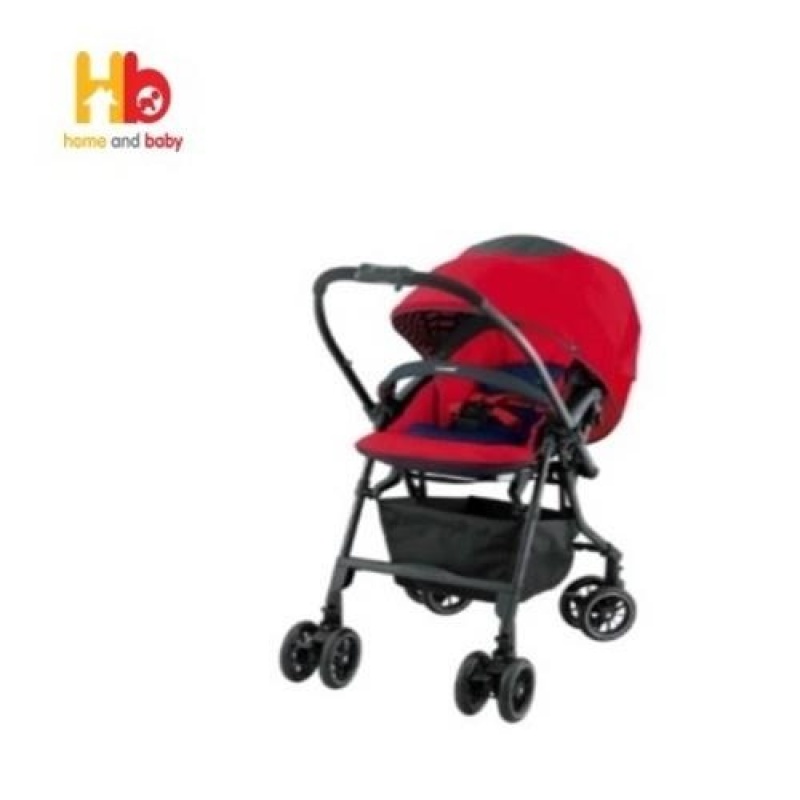 Combi Mechacal Handy Auto 4 Cas Stroller (Garnet Red) Singapore