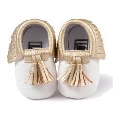 gold baby shoes size 4