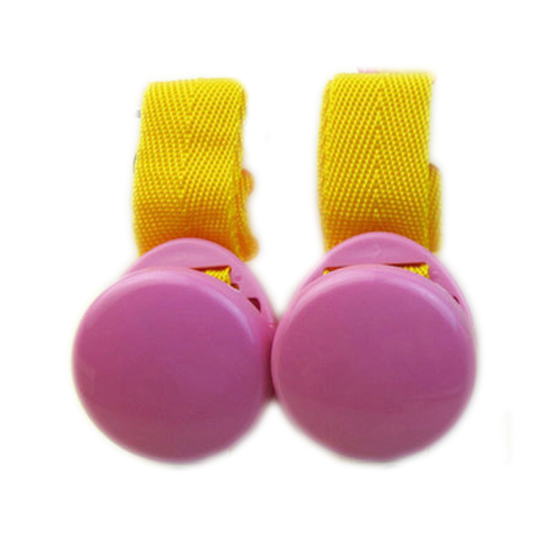 Fancyqube Fashion Baby Stroller Accessories Baby Stroller Clip Safest Security Blanket Clip Pink Singapore
