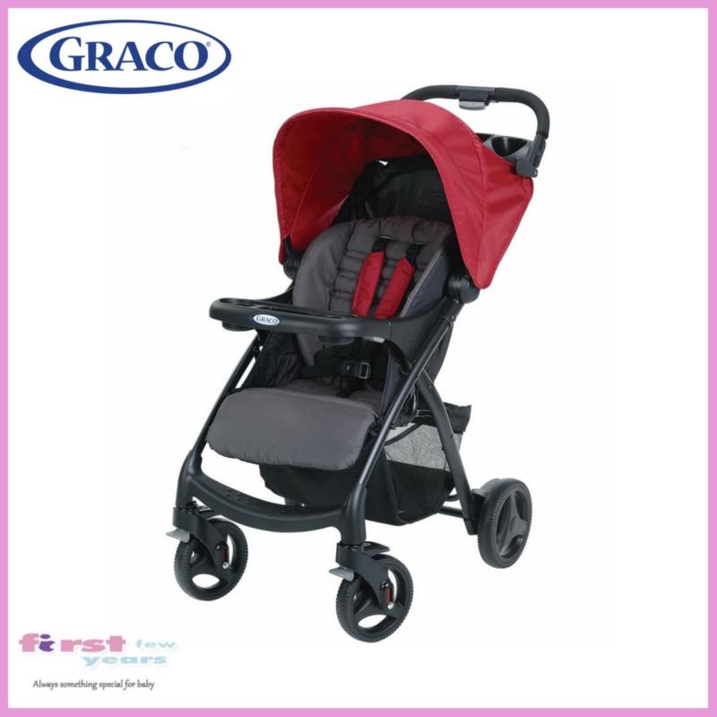 Graco Verb Click Connect Stroller (Chilli Red) Singapore
