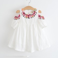 Buy Baby Girls Dresses Party Beach Lazada