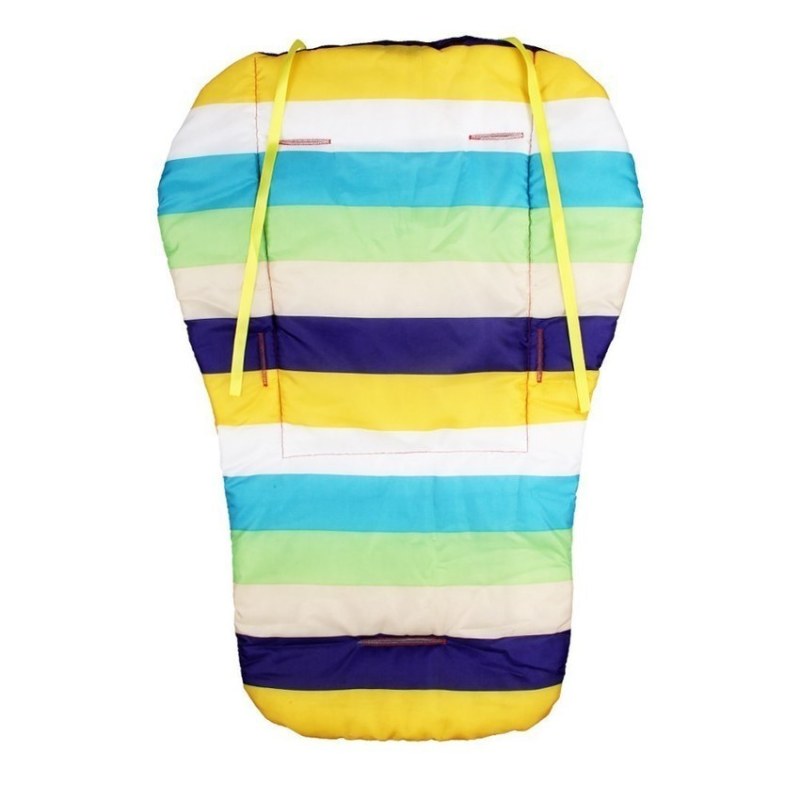 HKS Waterproof Soft Baby Stroller Cushion Pram Padding Rainbow Liner / Car Seat Pad Thickness C Singapore