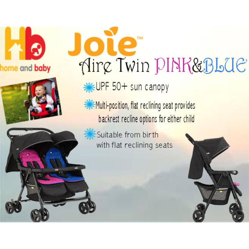 Joie Aire Twin PINK and BLUE (Shipment coming in Mid April) Singapore