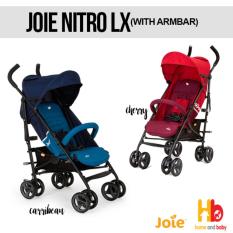 joie two tone black nitro lx stroller