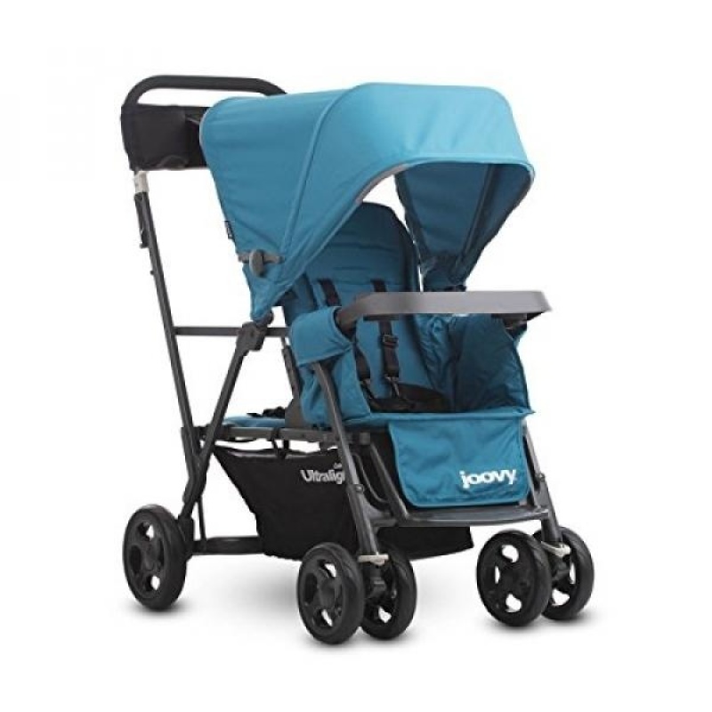 Joovy Caboose Ultralight Graphite Stroller, Turq - intl Singapore