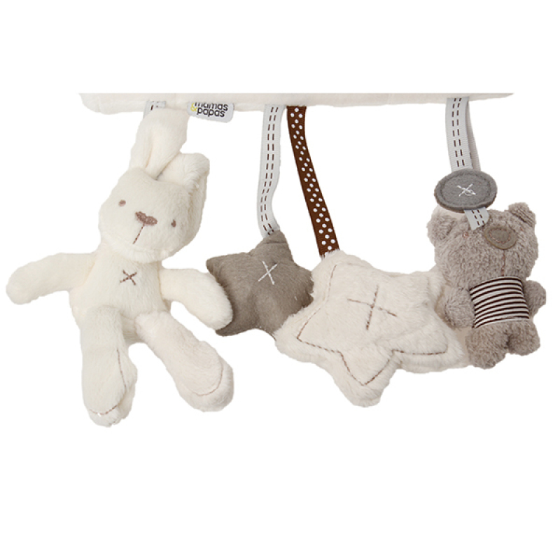 LALANG Baby Activity Cot/Stroller/Car/Crib Educational Hand Bell Rattles Bed Soft Toys Singapore