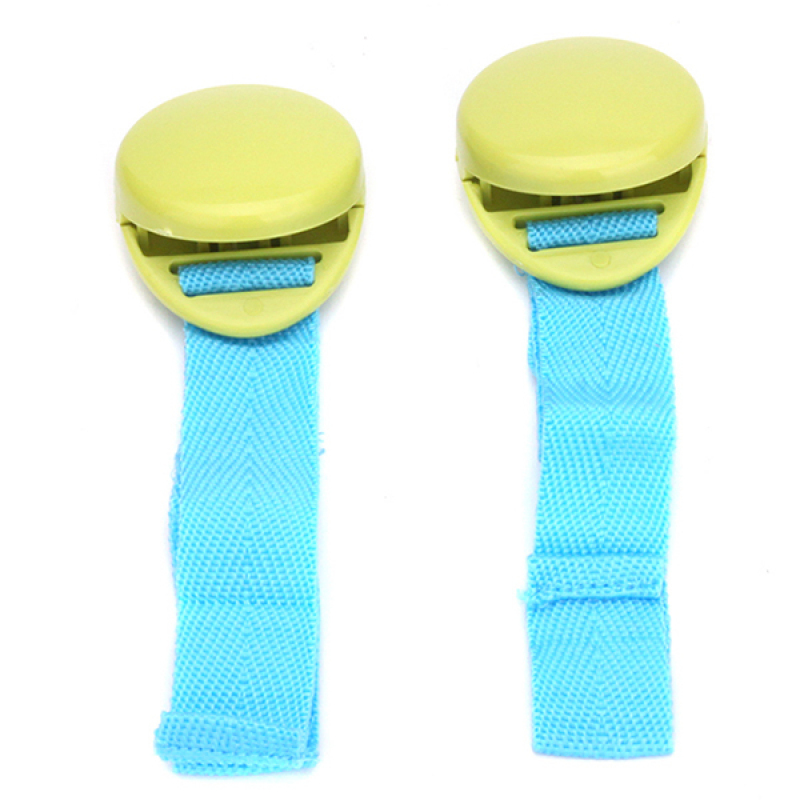 LALANG Baby Protection Stroller Clip Multi-functional Cart Clamp 2 Pcs (Green) Singapore