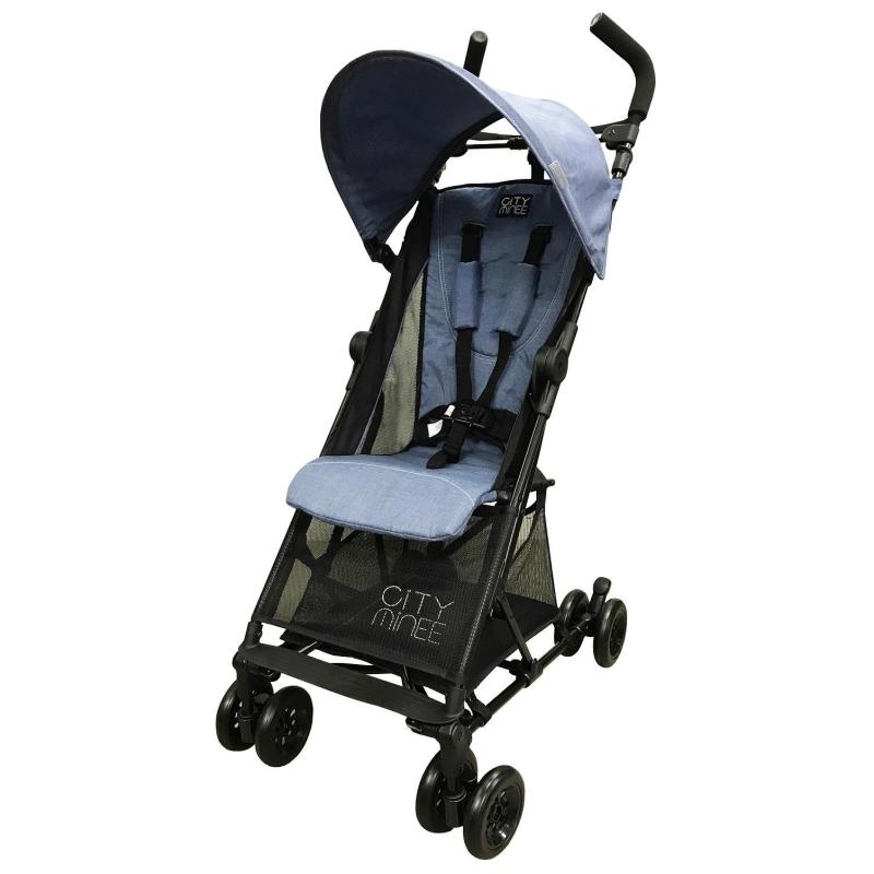 Lucky Baby® 501511 City Minee Light Weight Stroller - Blue Singapore