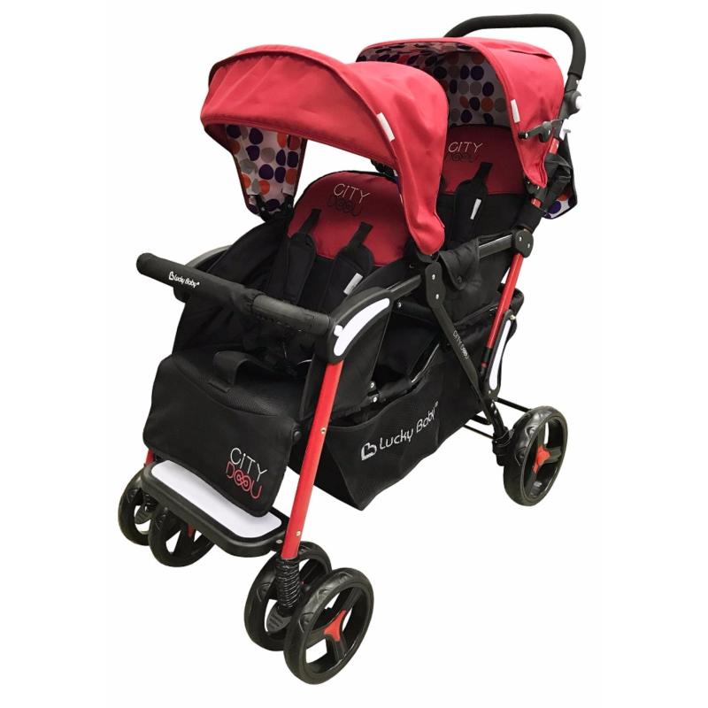 Lucky Baby® 516478 City Duo Twin Baby Stroller Singapore