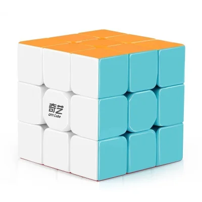 RUI Qiyi Warrior W 3x3 Speed Cube Stickerless Magic Cube Puzzles - intl