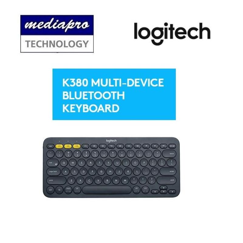 Logitech K380 Multi-Device Bluetooth Keyboard ( Black ) - Local Distributor Warranty Singapore