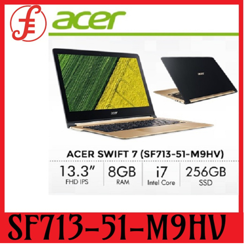 Acer Swift 7 (SF713-51-M9HV) - 13.3 FHD Ultrathin Notebook