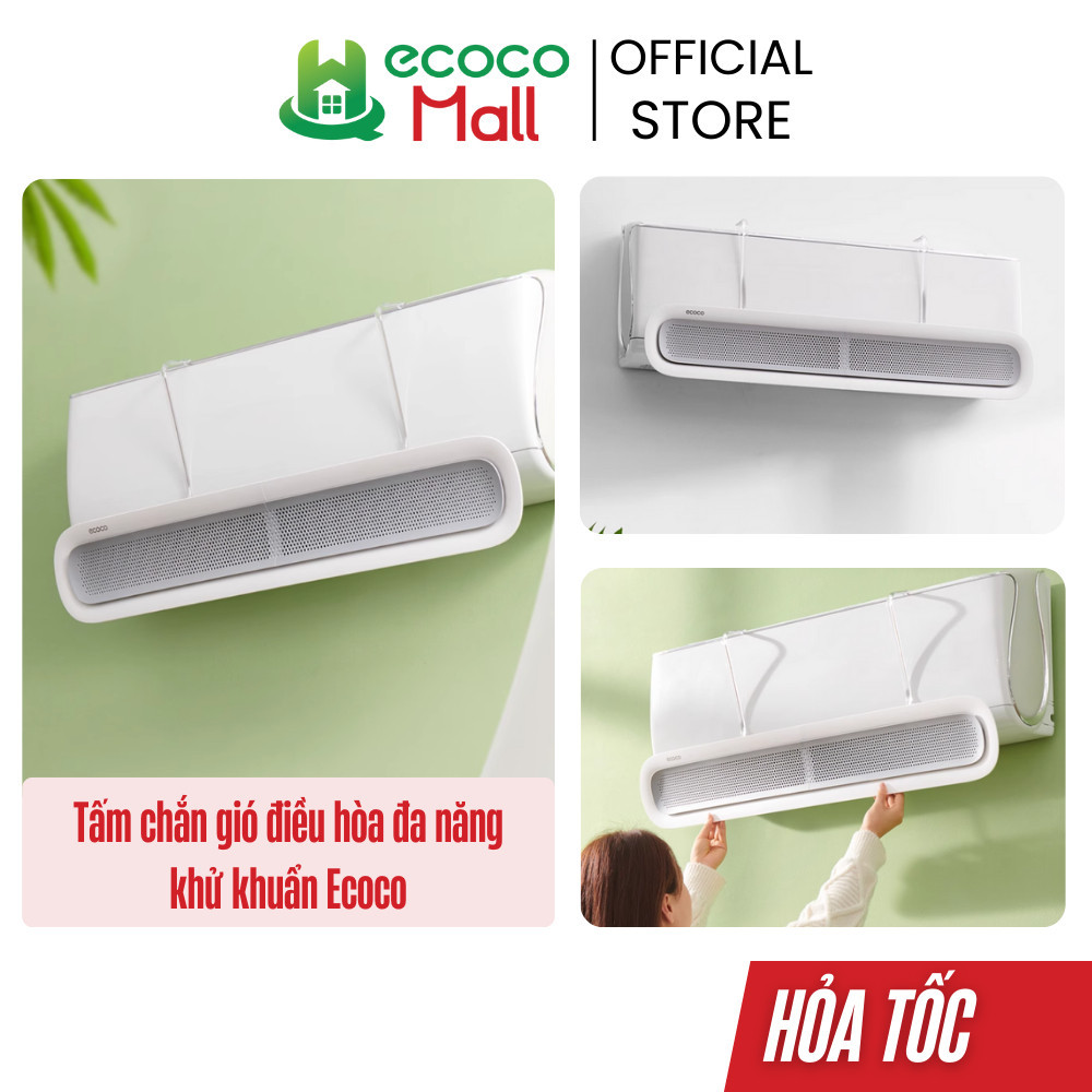 Tấm chắn gió điều hoà ECOCO thế hệ mới chuyển đổi hướng gió bảo vệ sức khoẻ gia đình 23147