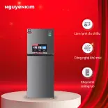 Tủ lạnh Sharp Inverter 197 lít SJ-X215V-SL
