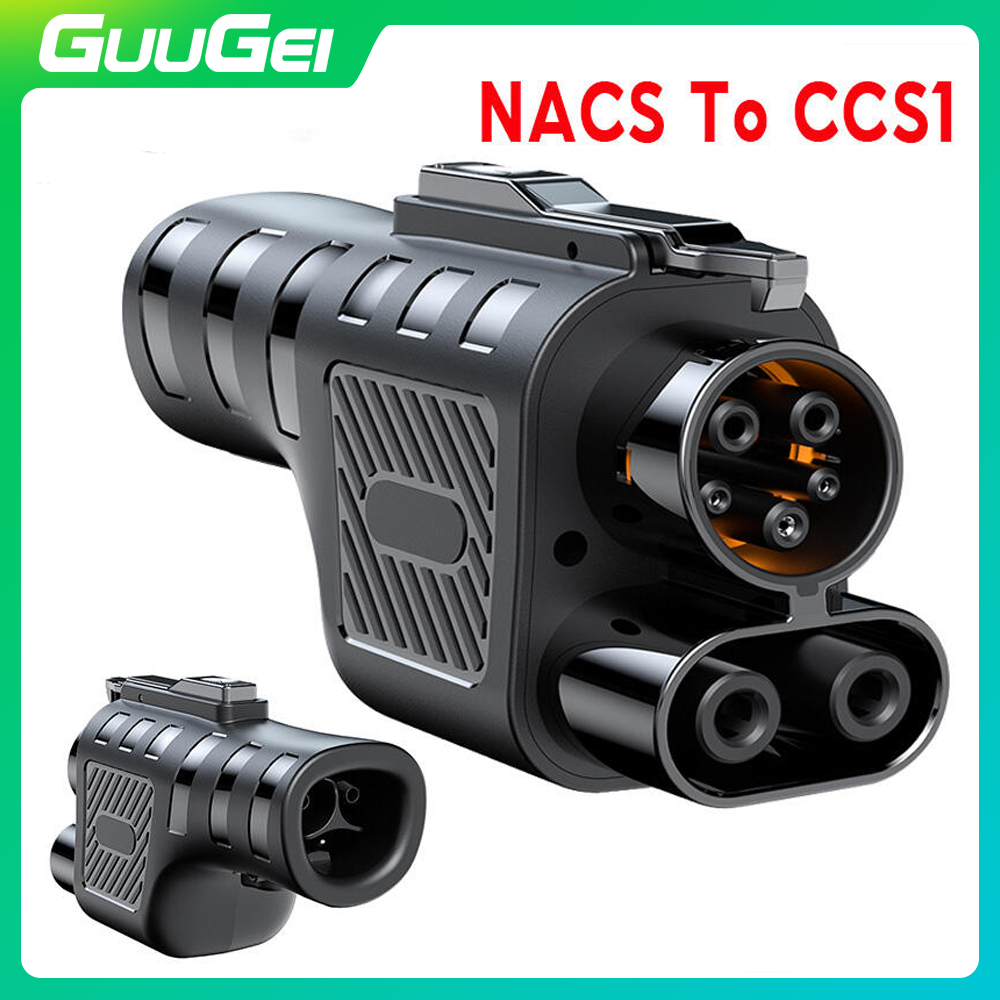 GUUGEI NACS to CCS1 Adapter For Tesla Supercharger 500A 1000V Fast Charging Connector V1-V4 DC Charging Adapter ราคา 4,643 บาท*ส่งฟรี