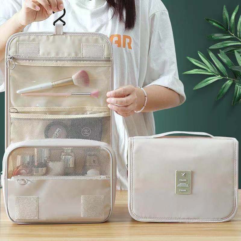 Túi đựng mỹ phẩm đồ du lịch đa năng có móc treo -Cozy520