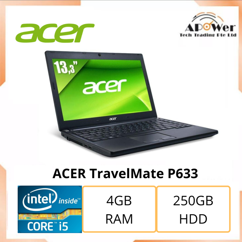 ACER TravelMate P633 i5 3230M 2.60GHz/4g/250g