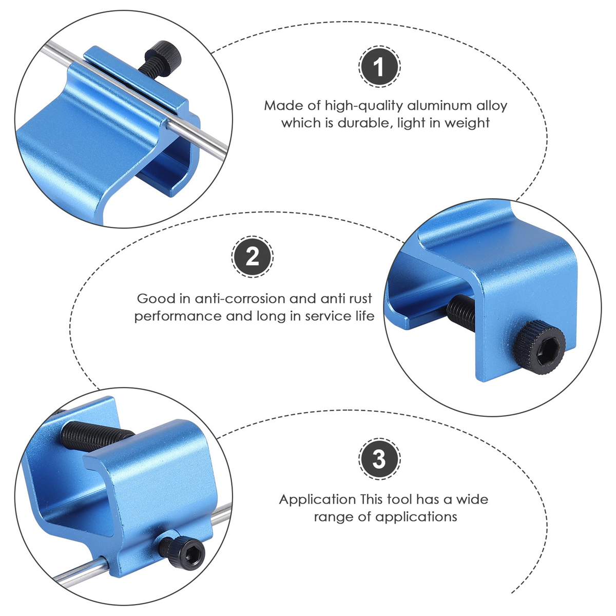 (BGIC) Universal Chain Alignment Tool 08-0048 for Motorcycle ATV Bike Sprocket Sport Dirt Bike Scooter