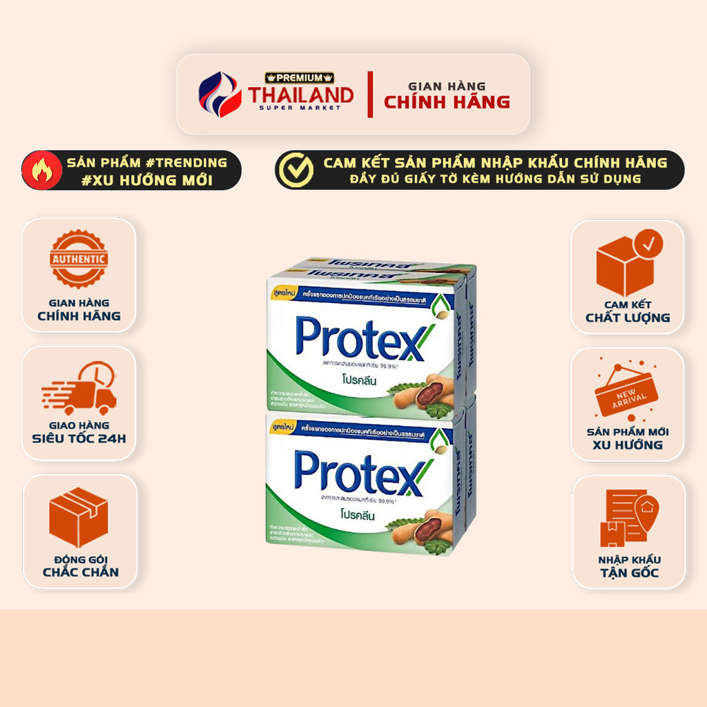 [NỘI ĐỊA THÁI] Xà Phòng Cục PROTEX Thái Lan 65gr