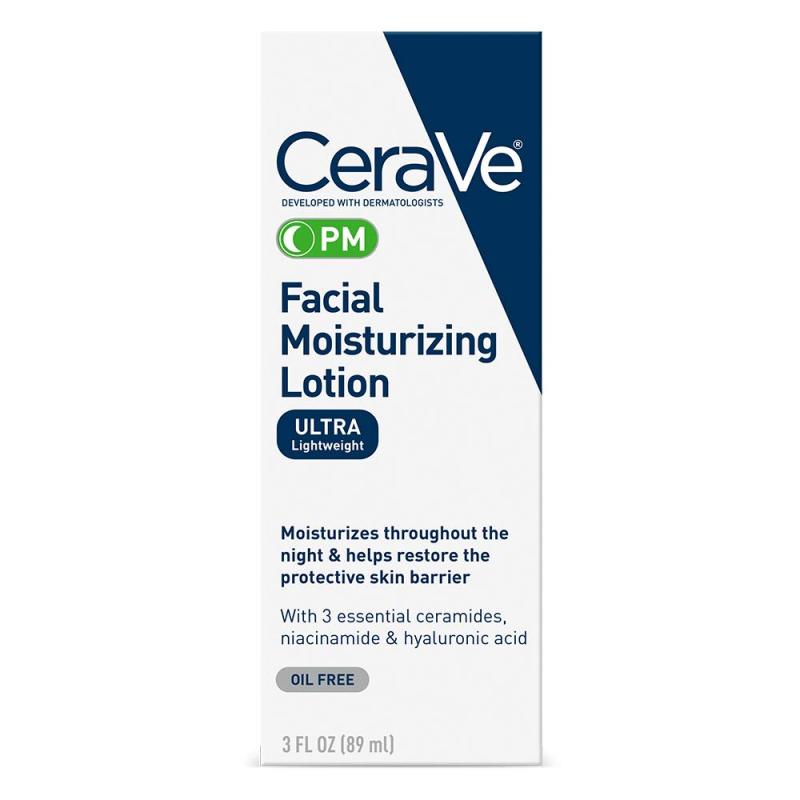 Buy Cerave PM Facial Moisturizing Lotion Pack of 1 - 3 oz (89ml) Singapore