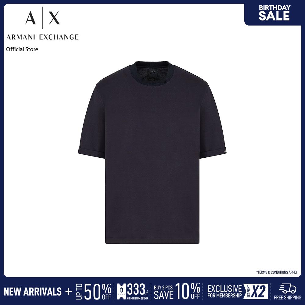 Armani Exchange Jumper Men XM000519-AF10337-UB101 Navy Blue ราคา 4,590 บาท*ส่งฟรี