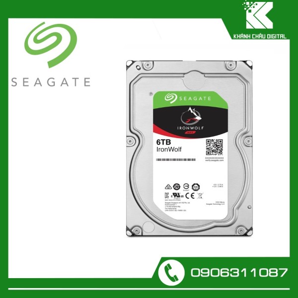 Bảng giá Ổ cứng HDD Seagate IRONWOLF 6TB  3.5 CHO PC Phong Vũ