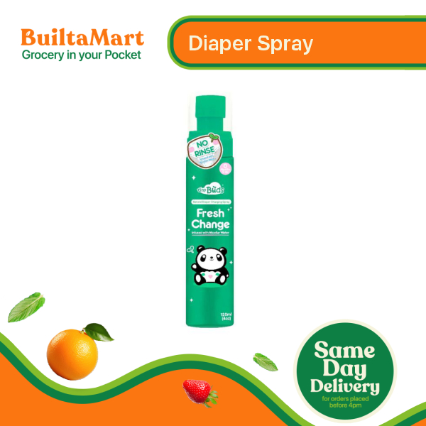 Tiny Buds Natural Diaper Changing Spray (120mL)
